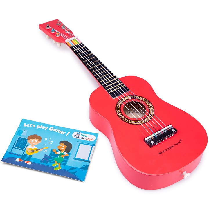 New Classic Toys - Guitare - Rouge